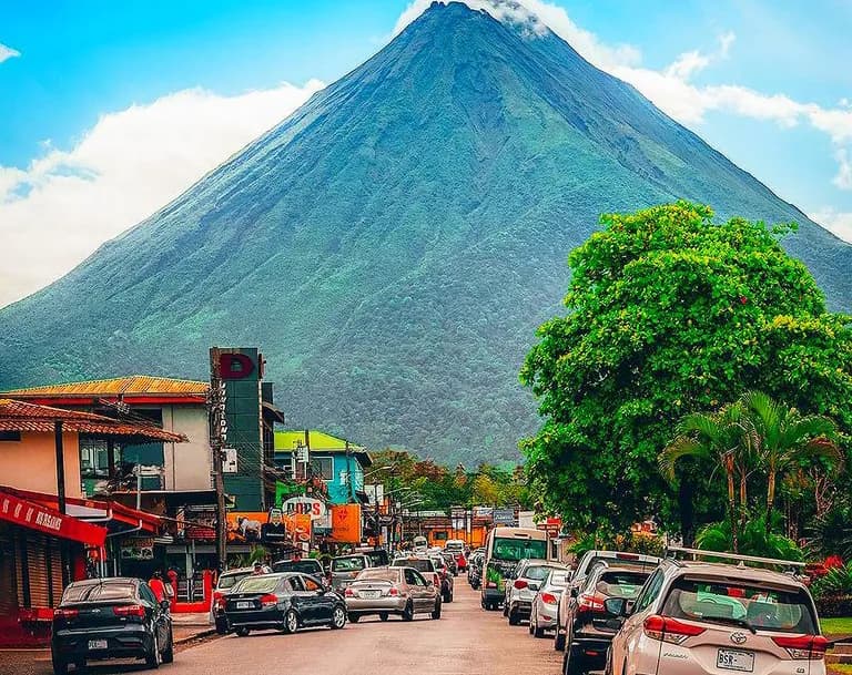 Arenal Volcano in La Fortuna, Costa Rica